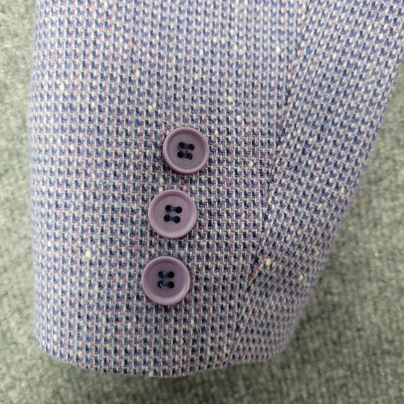 PENDLETON Purple Virgin Wool Single Breasted Lined Blazer USA ~SIZE SMALL - Picture 7 of 14